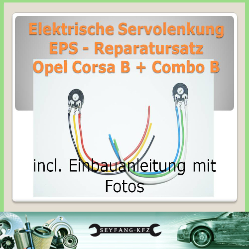 Opel Corsa B Servolenkung EPS Reparatursatz Lenkung Servo Sensor Reparatur