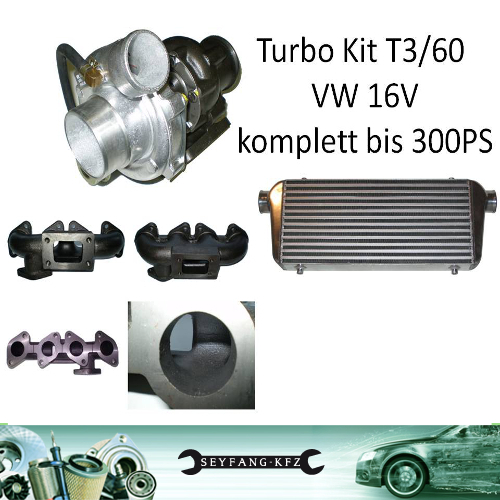 Turbokit Umbau G-Lader VW G60 16V 1,8l 2,0l Golf 2 3 Passat Corrado