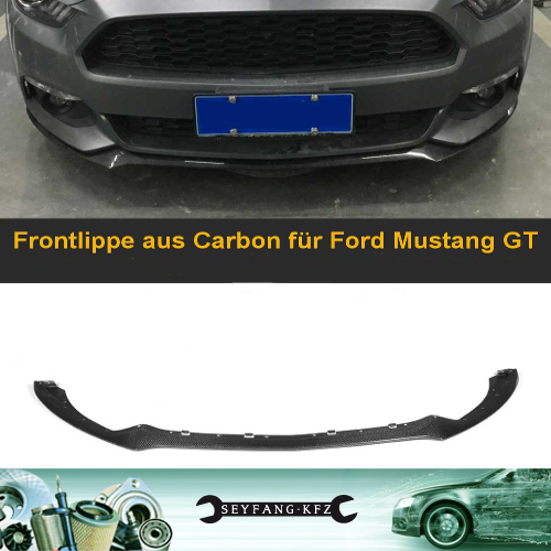 Frontlippe aus Carbon für Ford Mustang GT Coupe 2015-2017