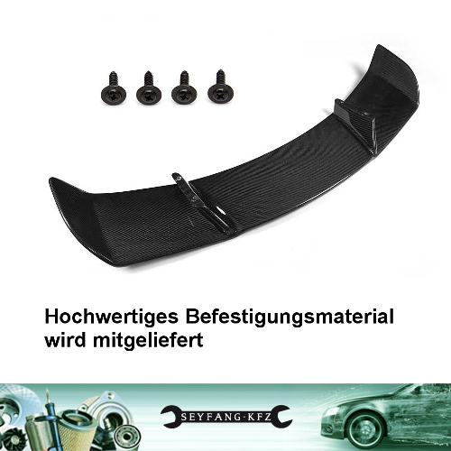 Heckspoiler aus Carbon für Mercedes Benz A-Klasse W176 + A45 AMG