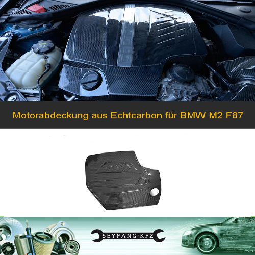 Motorabdeckung Engine Cover aus Carbon für BMW M2 F87