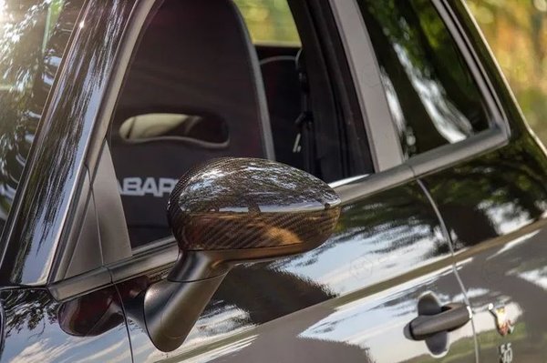 Koshi Carbon Spiegelcover für Fiat 500 + 595 Abarth