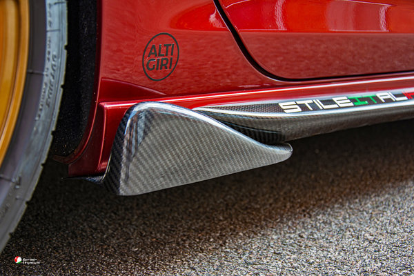 Flaps für Seitenschweller aus Carbon für Alfa Romeo Giulietta